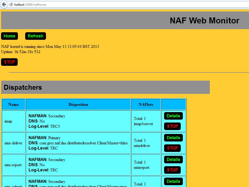 NAF-Home screenshot